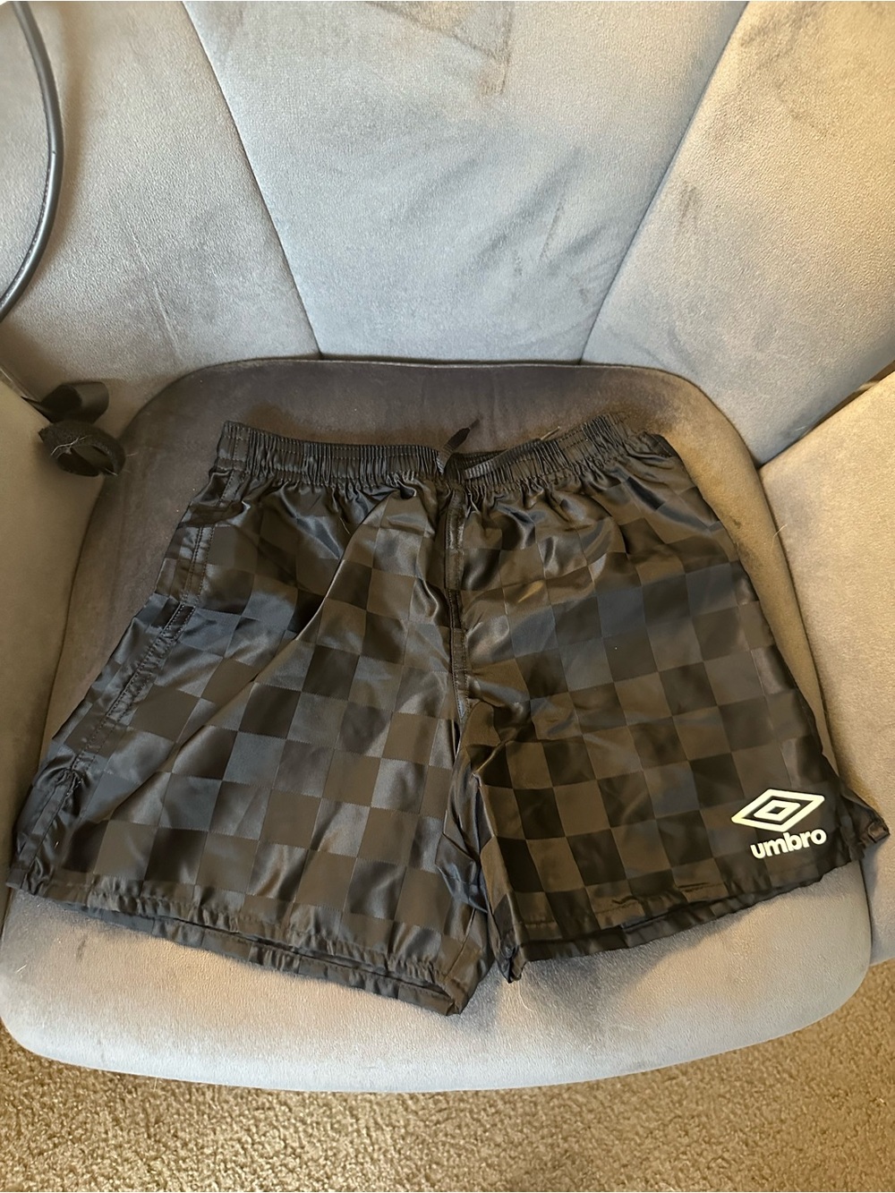 Umbro checkered shorts
